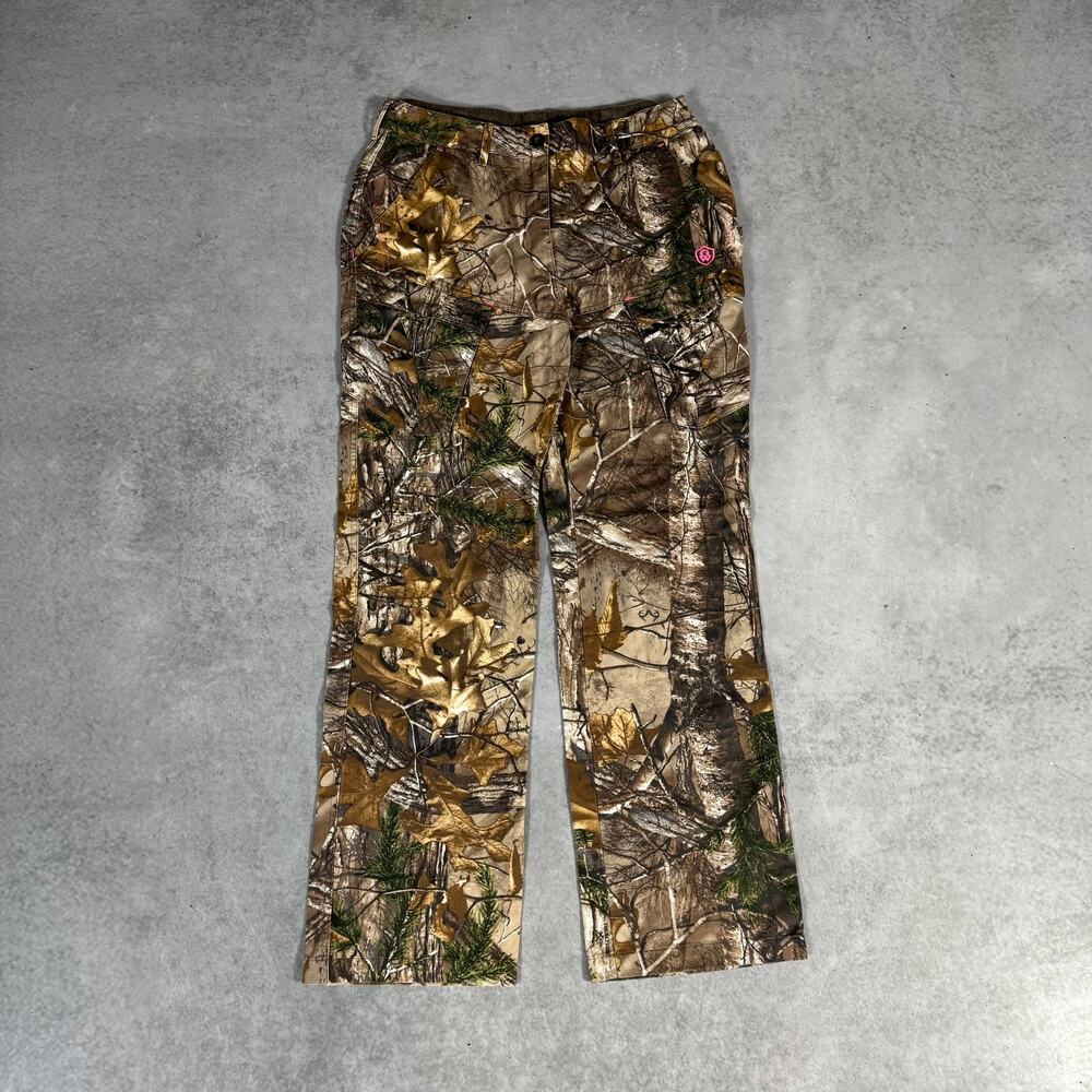 Game Winner Women Realtree Camo Hunting Cargo Pants - Size: S (4-6)